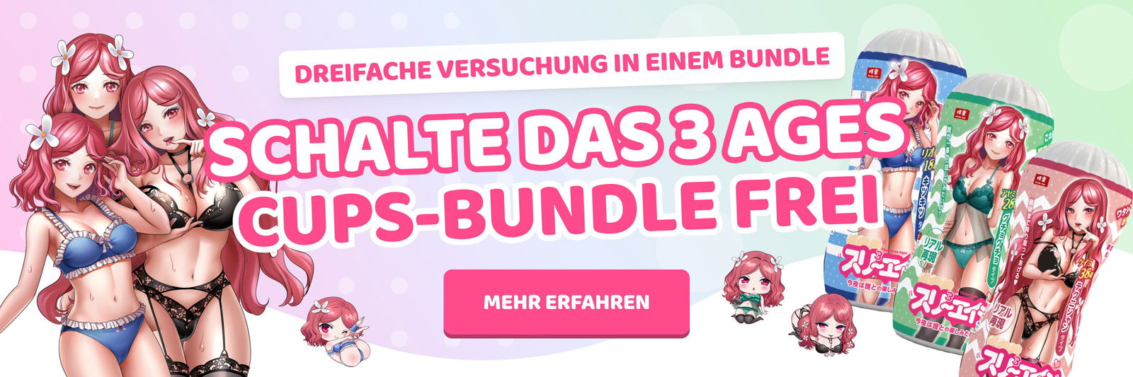 Three Ages Cups Bundle
