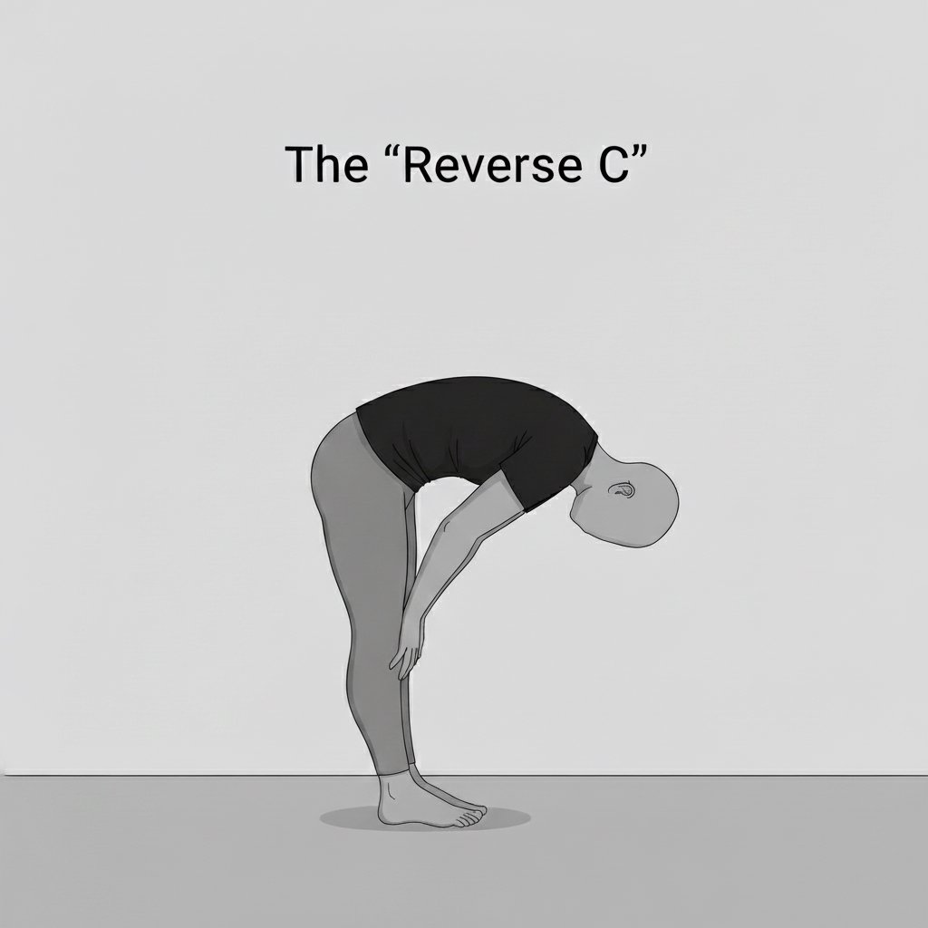 Umgekehrte C-Position
