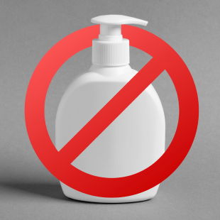 Aggressive Chemikalien vermeiden